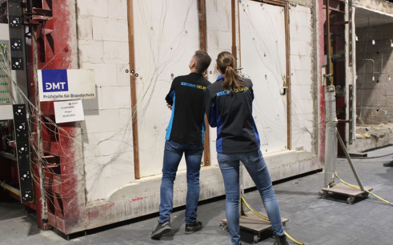 Brandtest 90 minuten EI1 brandwerendheid