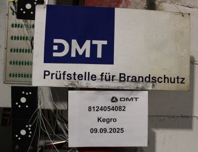 Brandtest kegro deuren september 2025