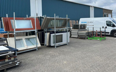 Kegro zet in op circulaire verwerking van retourdeuren